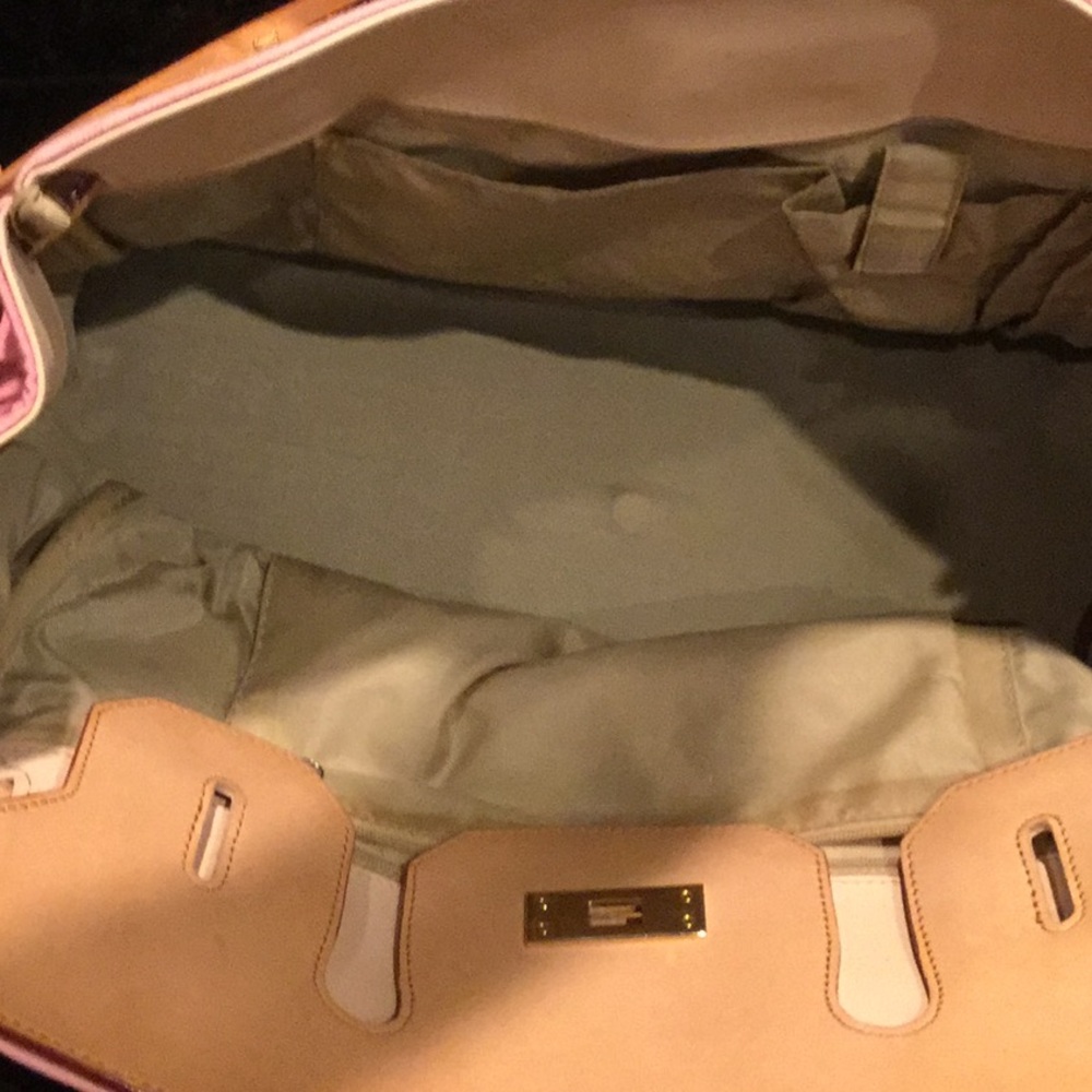 Pretty pink satchel handbag cowgirl rodeo queen travel spring festival market - Picture 13 of 16